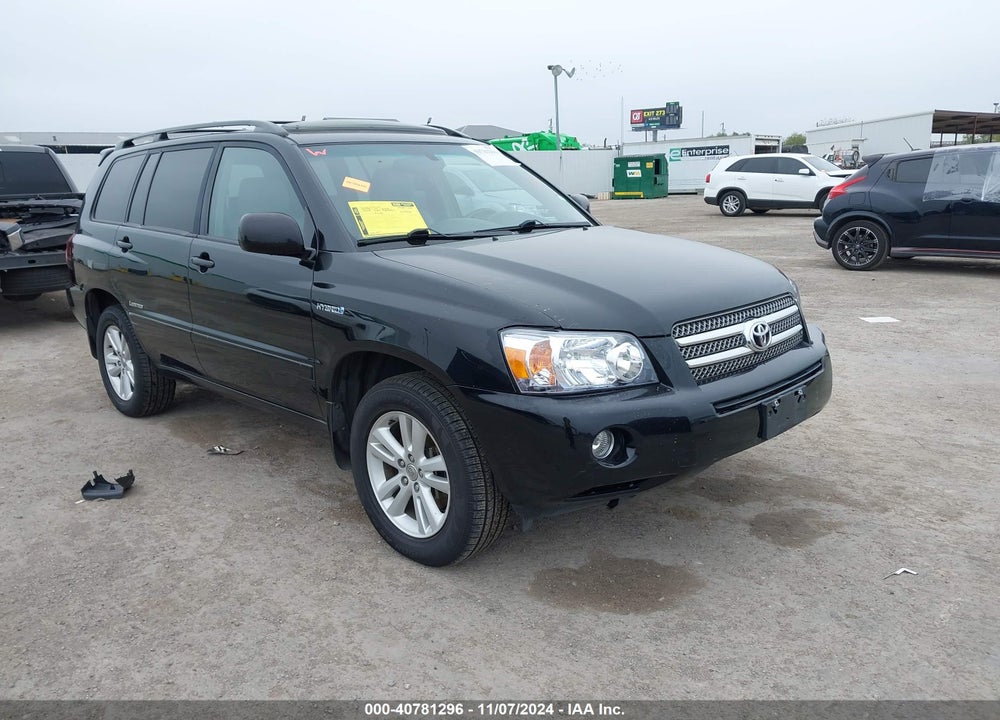 2006 TOYOTA HIGHLANDER HYBRID LIMITED V6 VIN: JTEEW21A360020237