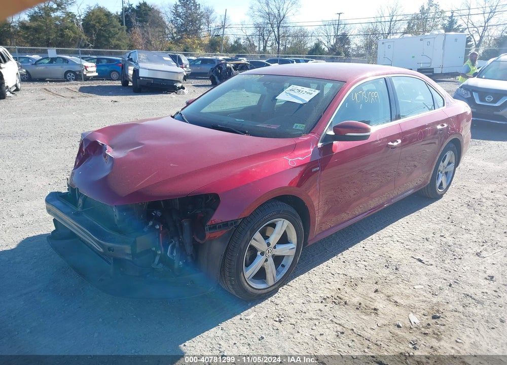 2015 VOLKSWAGEN PASSAT VIN: 1VWAT7A38FC116922