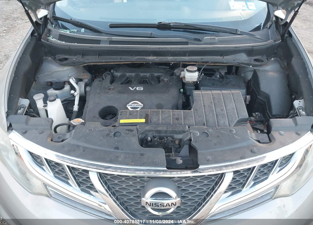 2011 NISSAN MURANO SL VIN: JN8AZ1MW7BW160637