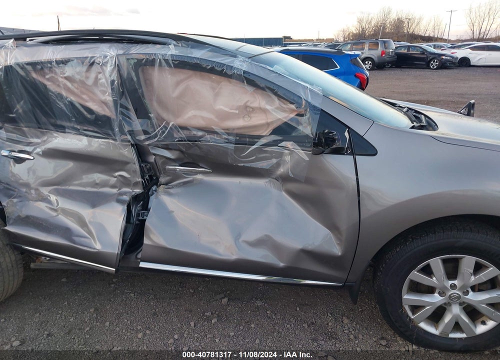 2011 NISSAN MURANO SL VIN: JN8AZ1MW7BW160637