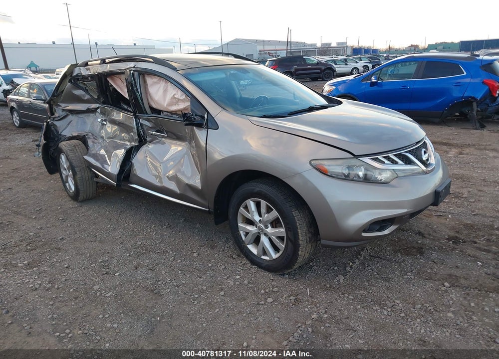 2011 NISSAN MURANO SL VIN: JN8AZ1MW7BW160637