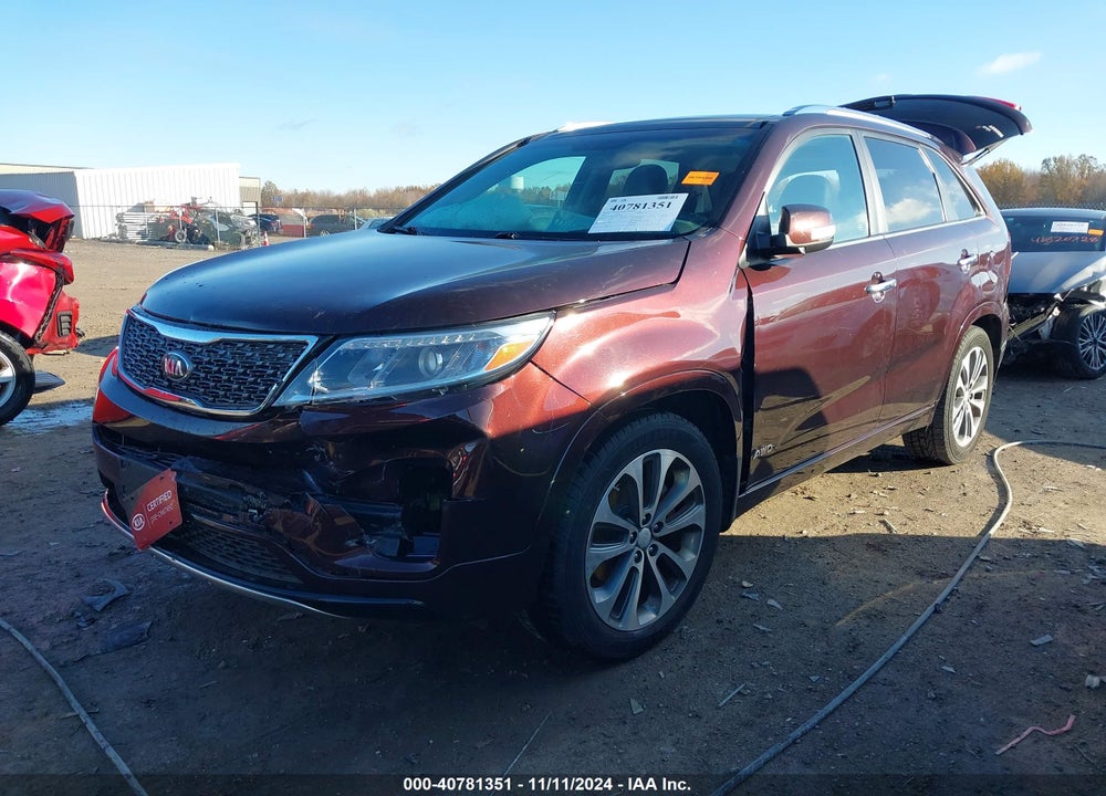 2014 KIA SORENTO SX V6 VIN: 5XYKWDA71EG496499