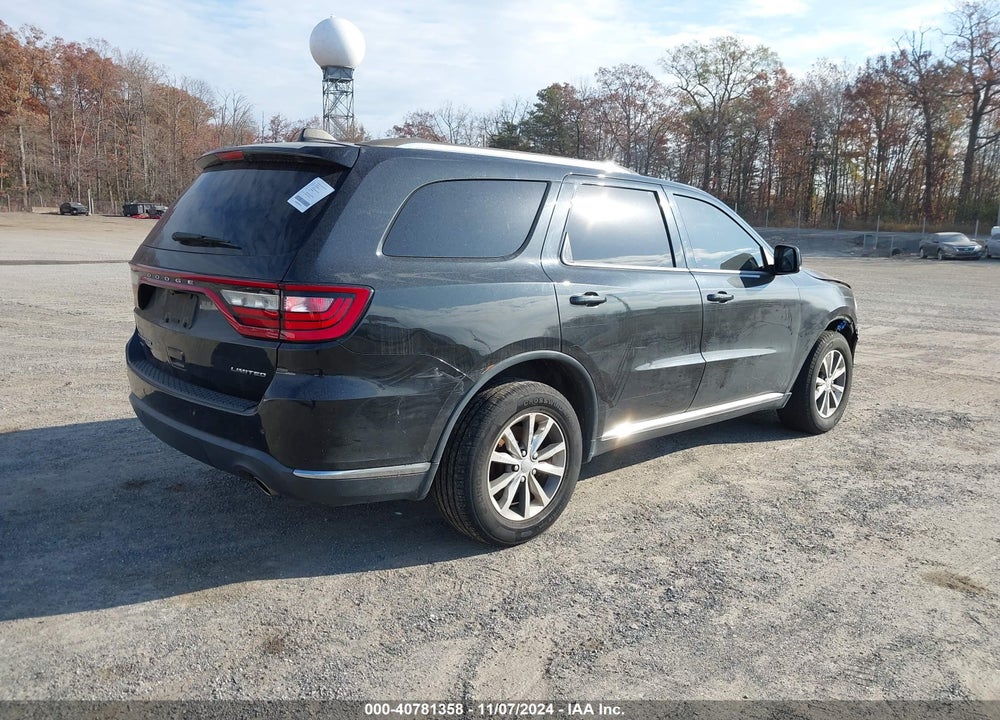 2014 DODGE DURANGO LIMITED VIN: 1C4RDJDG3EC450479
