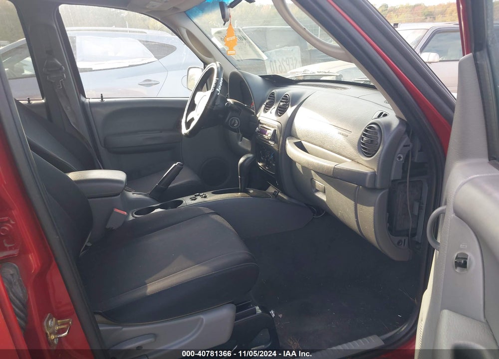 2007 JEEP LIBERTY SPORT VIN: 1J4GK48K87W697845