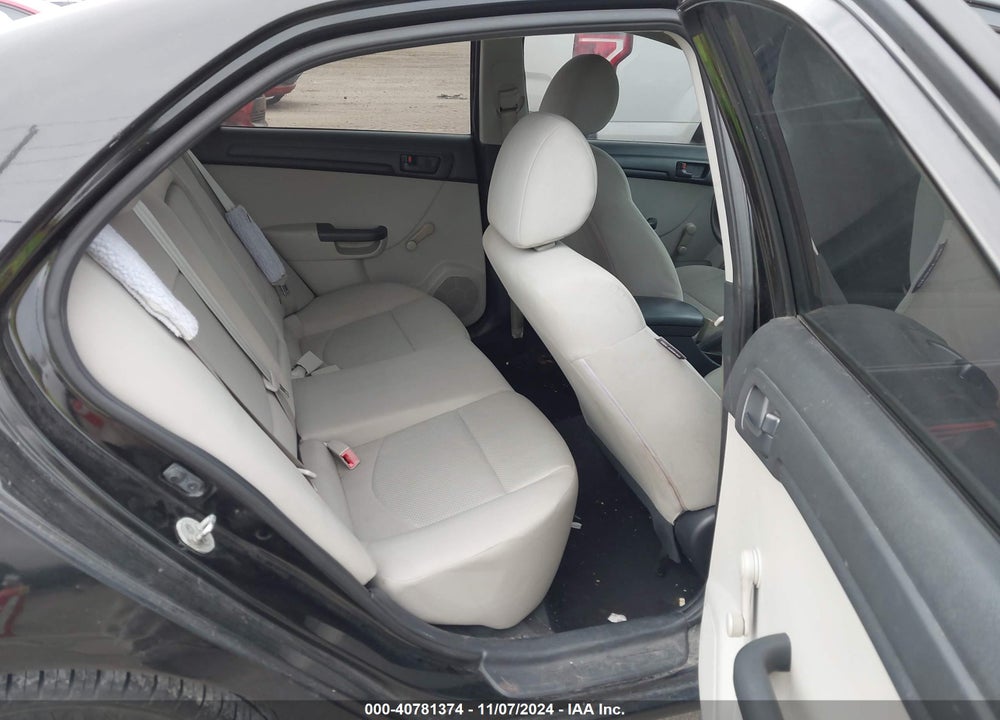 2010 KIA FORTE LX VIN: KNAFT4A28A5108585