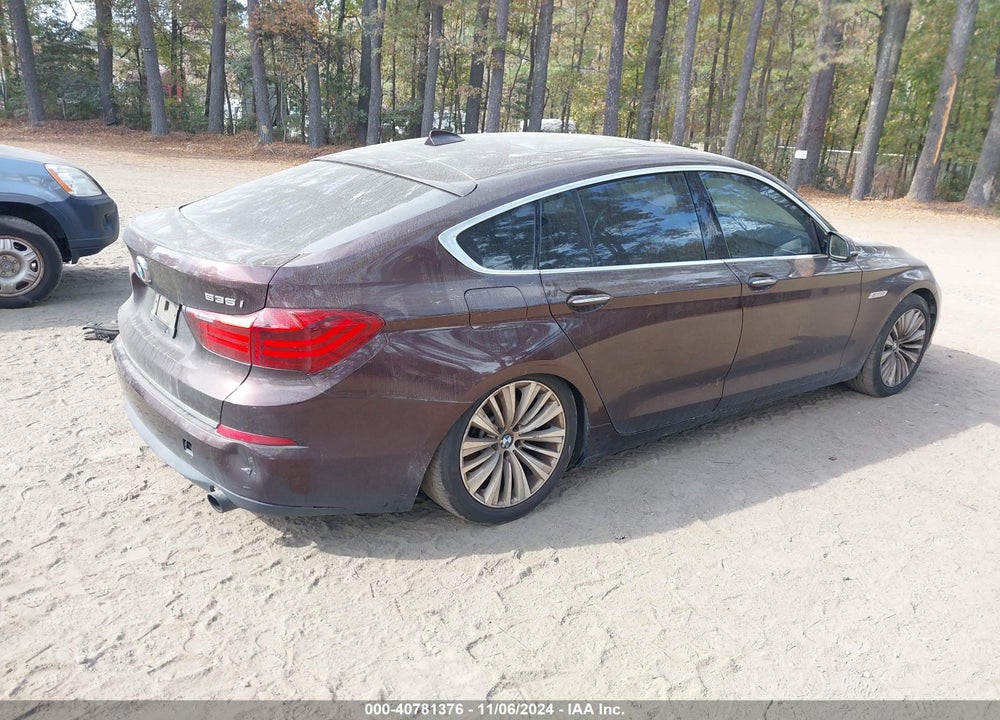 2014 BMW 535I GRAN TURISMO VIN: WBA5M2C58ED085602