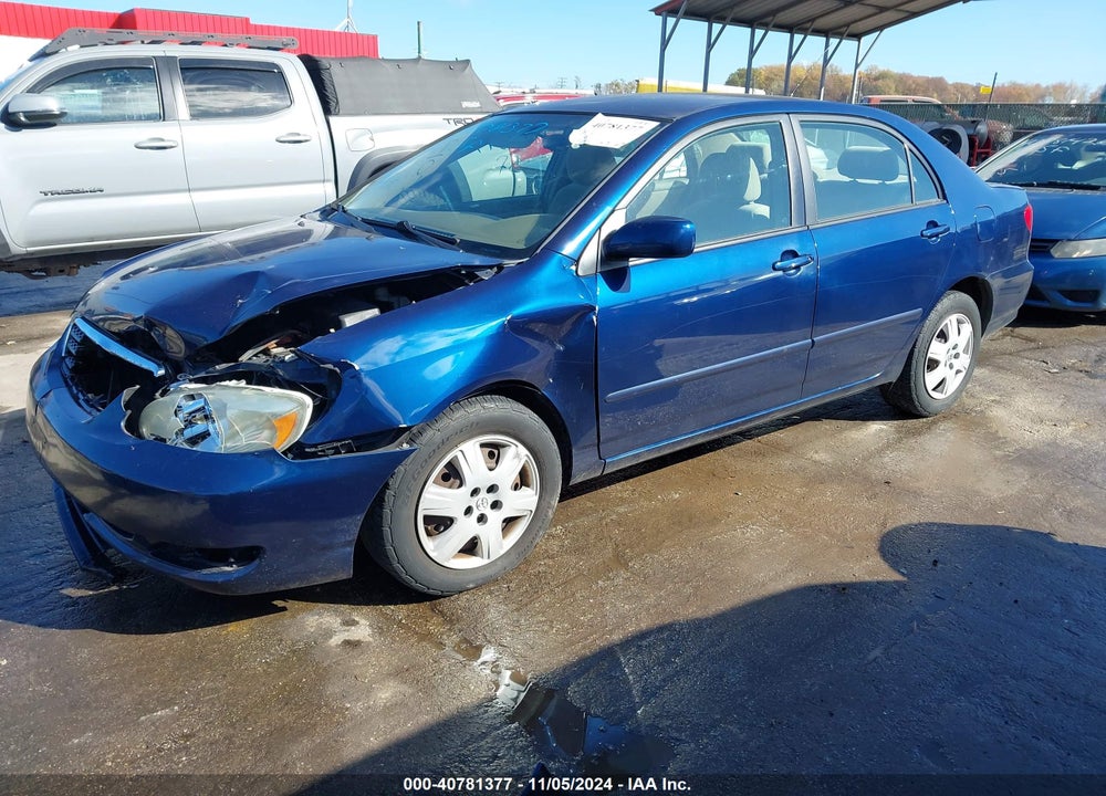 2007 TOYOTA COROLLA LE VIN: 2T1BR32EX7C727350