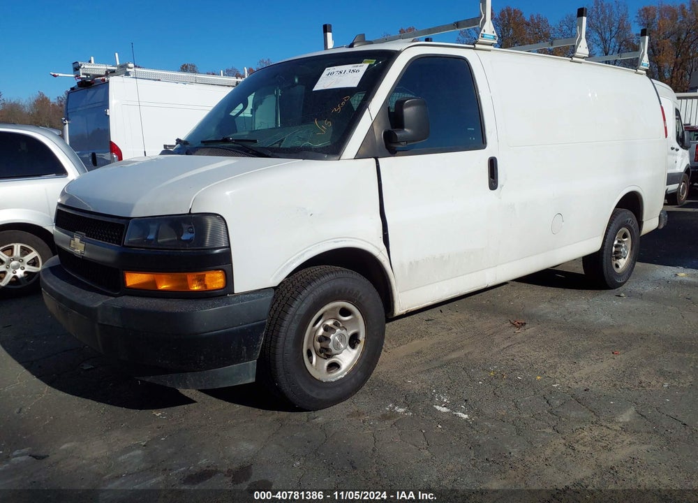 2019 CHEVROLET EXPRESS 3500 WORK VAN VIN: 1GCZGGFG9K1219830