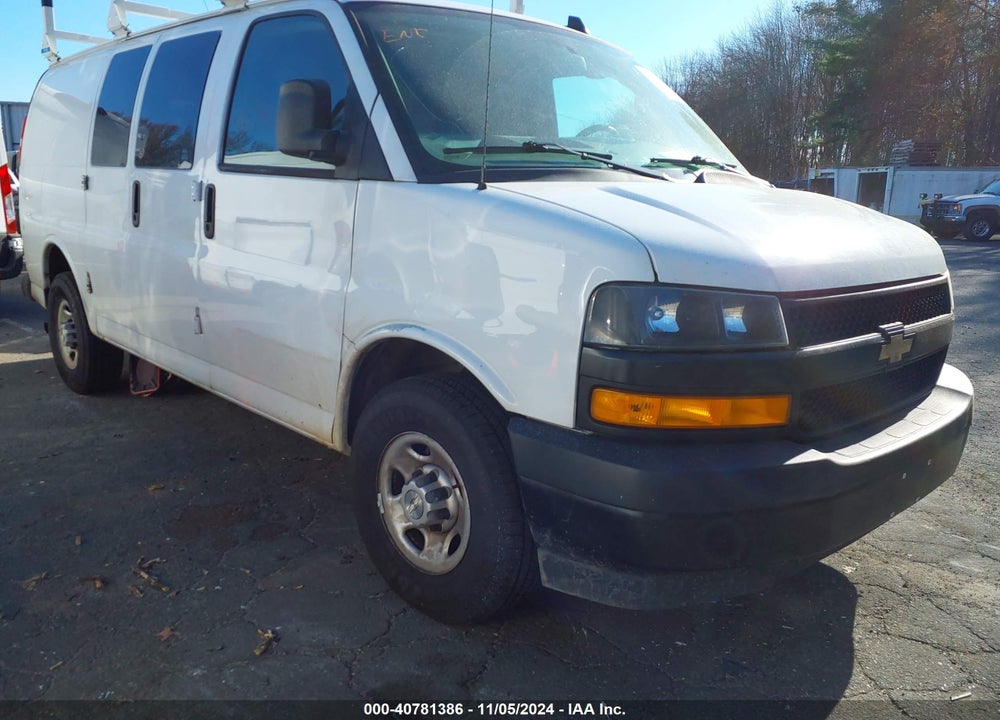 2019 CHEVROLET EXPRESS 3500 WORK VAN VIN: 1GCZGGFG9K1219830