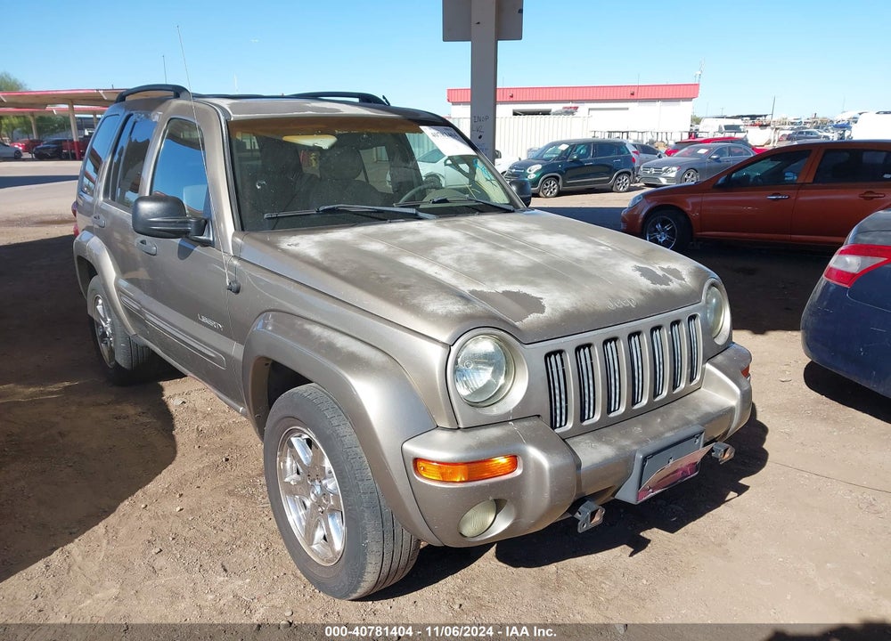 2004 JEEP LIBERTY LIMITED EDITION VIN: 1J4GL58KX4W292276