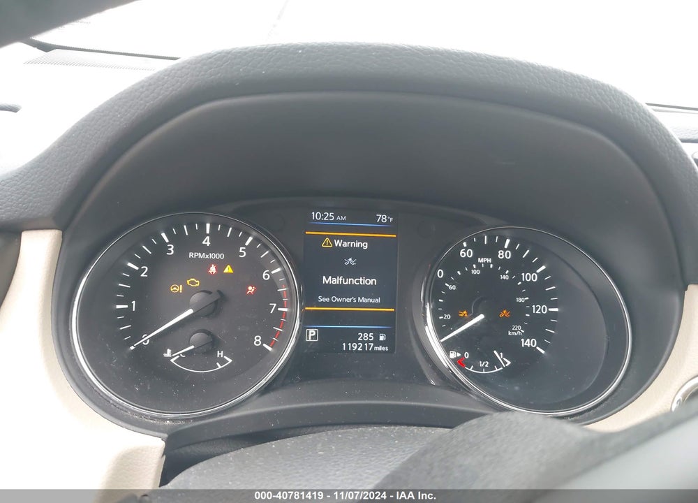 2019 NISSAN ROGUE SL VIN: 5N1AT2MV5KC717021