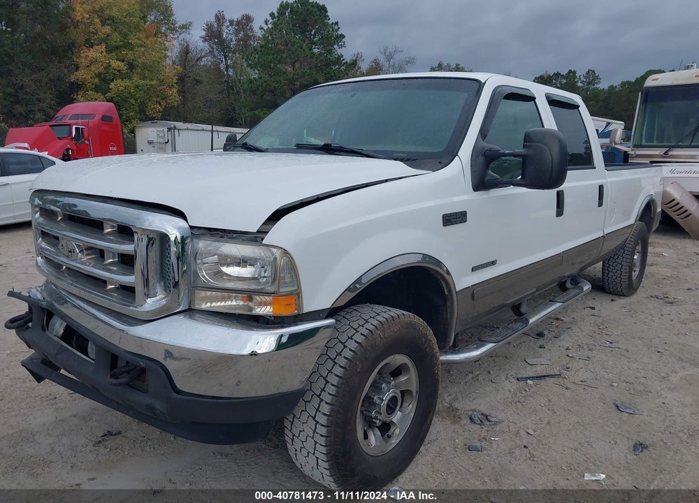 2002 FORD F-250 LARIAT/XL/XLT VIN: 1FTNW21F02EC90720