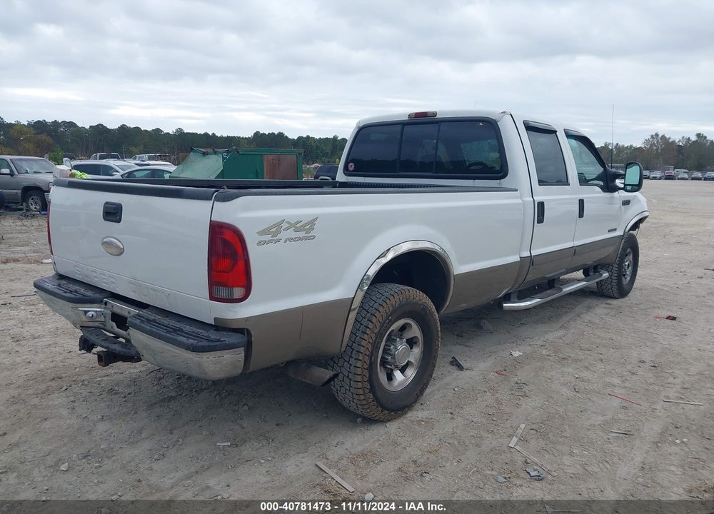 2002 FORD F-250 LARIAT/XL/XLT VIN: 1FTNW21F02EC90720