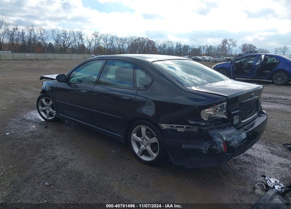 2008 SUBARU LEGACY 2.5I VIN: 4S3BL616986215925