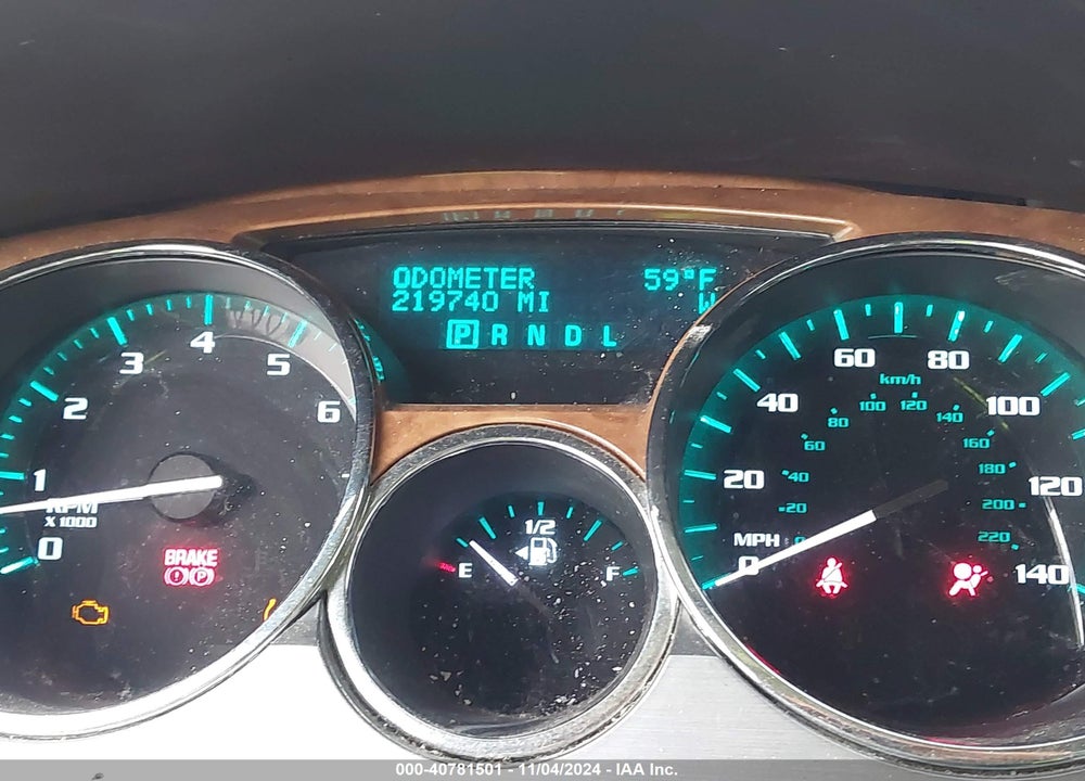 2012 BUICK ENCLAVE LEATHER VIN: 5GAKRCED5CJ110991