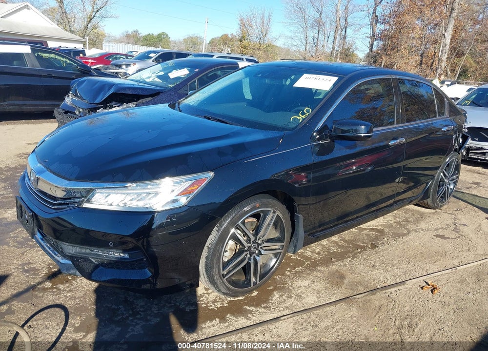 2017 HONDA ACCORD TOURING V6 VIN: 1HGCR3F90HA020038