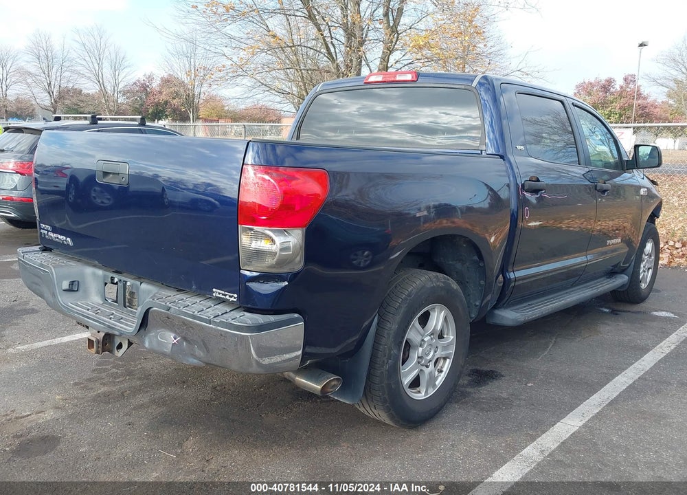 2007 TOYOTA TUNDRA SR5 5.7L V8 VIN: 5TBEV54187S468680