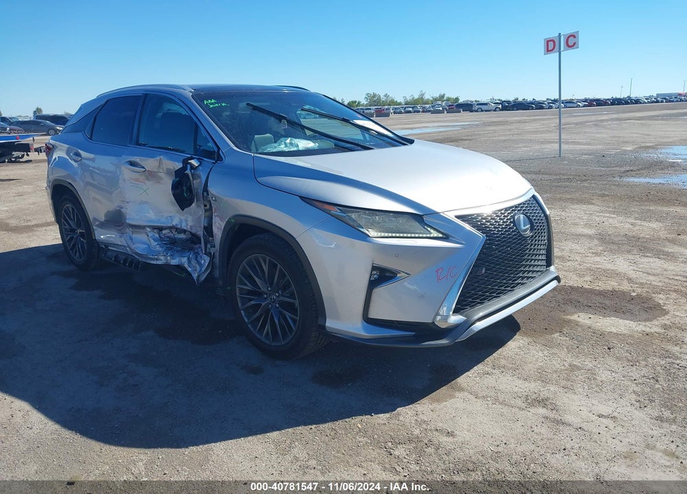 2016 LEXUS RX 350 F-SPORT VIN: 2T2BZMCA5GC050852