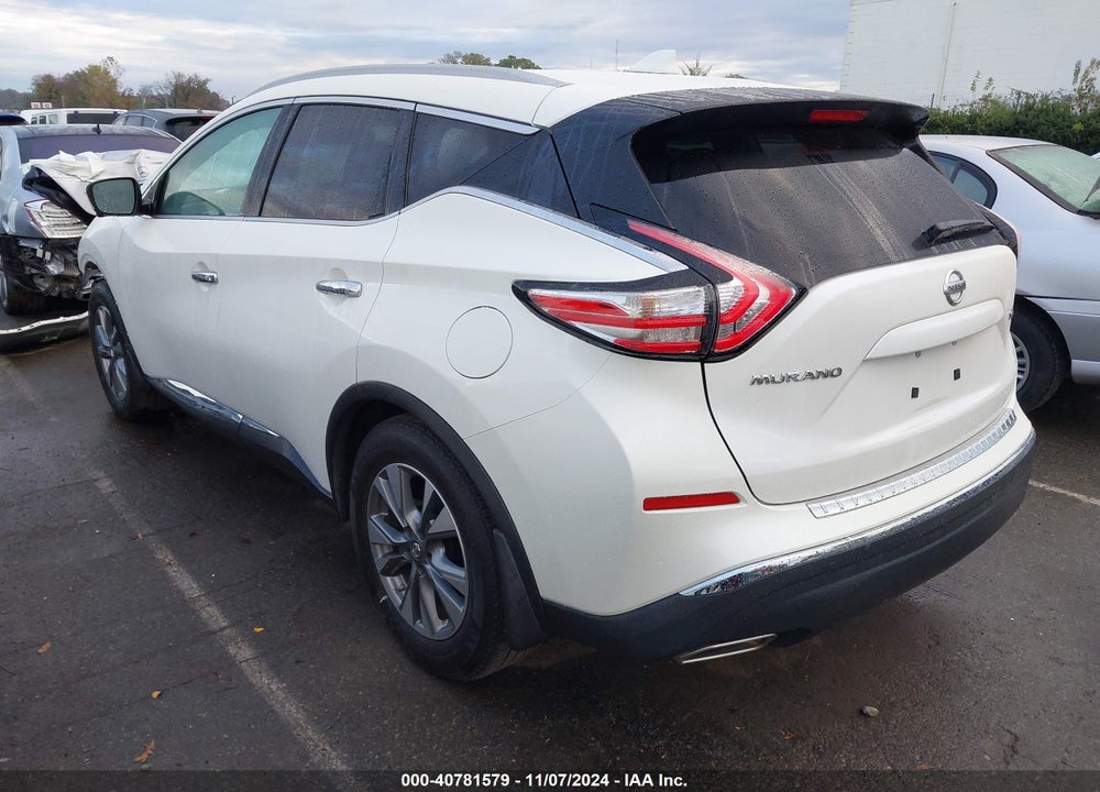 2018 NISSAN MURANO SL VIN: 5N1AZ2MG7JN131097
