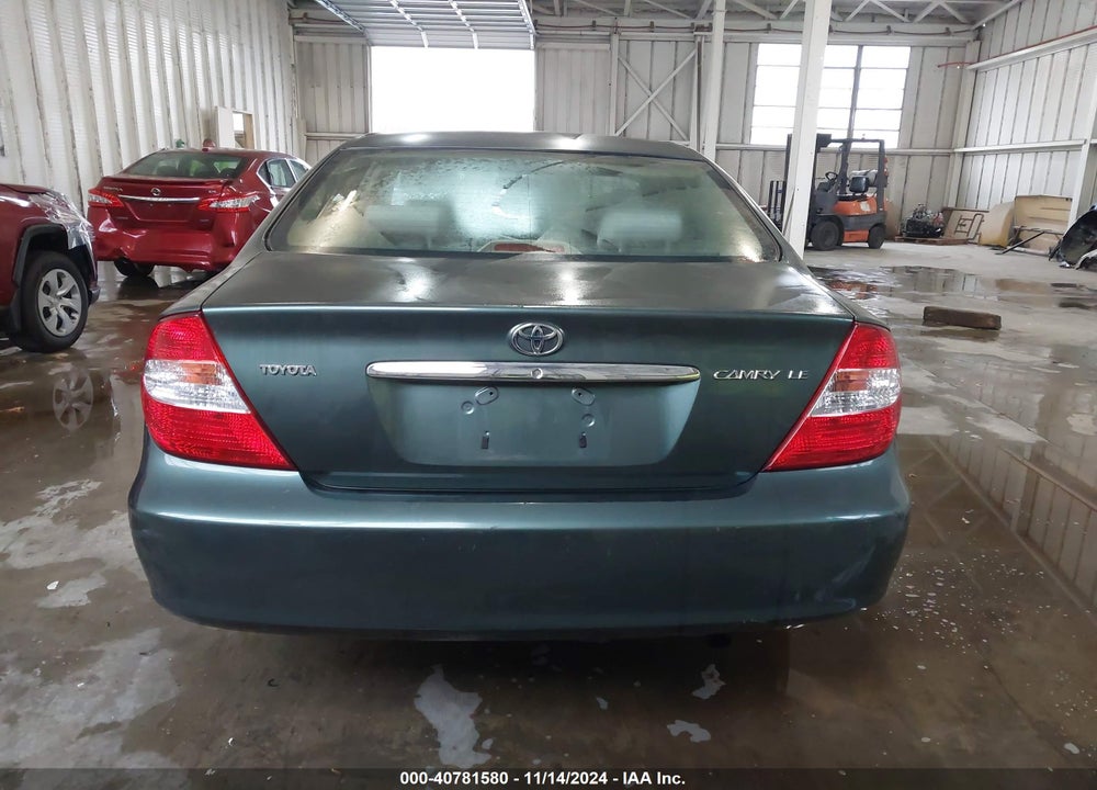 2004 TOYOTA CAMRY LE VIN: JTDBE32KX40267484
