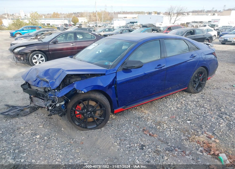 2024 HYUNDAI ELANTRA N VIN: KMHLW4DK2RU020976