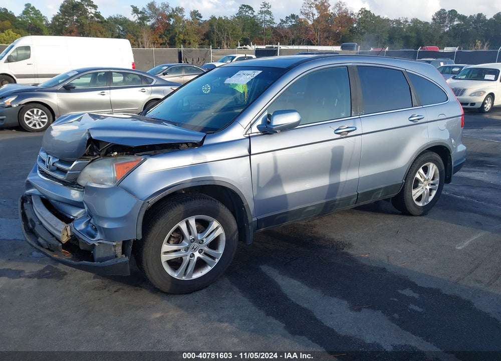 2011 HONDA CR-V EX-L VIN: 5J6RE4H73BL117570