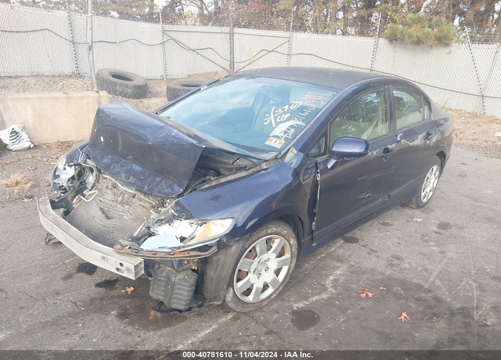 2010 HONDA CIVIC LX VIN: 2HGFA1F51AH501087