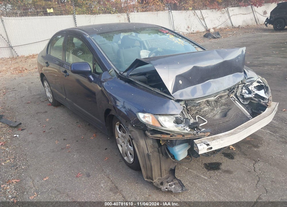 2010 HONDA CIVIC LX VIN: 2HGFA1F51AH501087