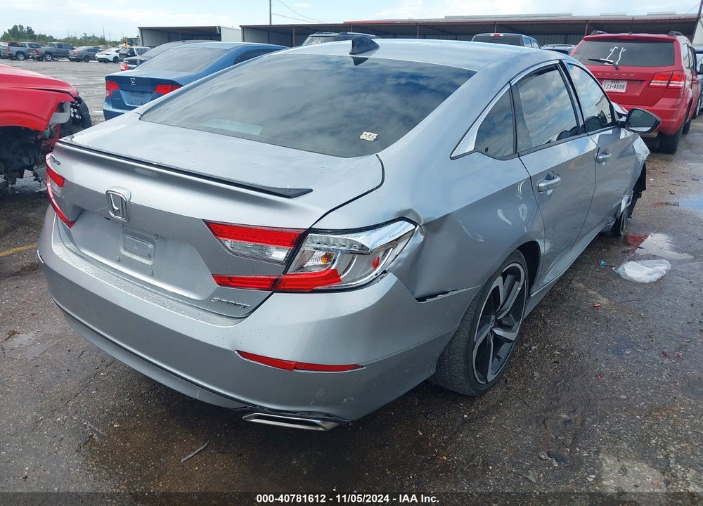 2021 HONDA ACCORD SPORT VIN: 1HGCV1F31MA084191