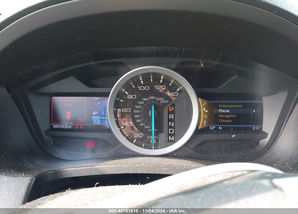 2013 FORD EXPLORER LIMITED VIN: 1FM5K8F82DGA97111