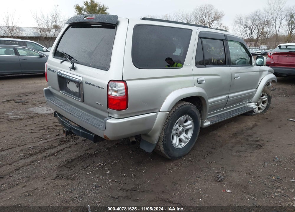 2002 TOYOTA 4RUNNER LIMITED V6 VIN: JT3HN87R629067163