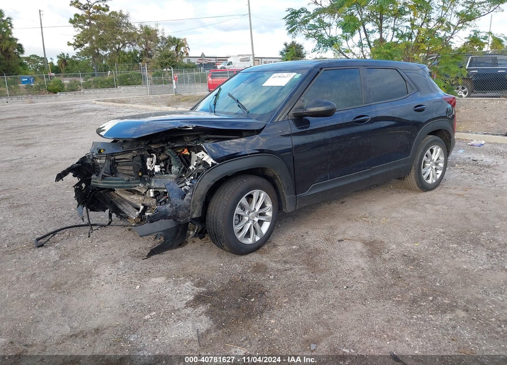 2021 CHEVROLET TRAILBLAZER FWD LS VIN: KL79MMS2XMB084241