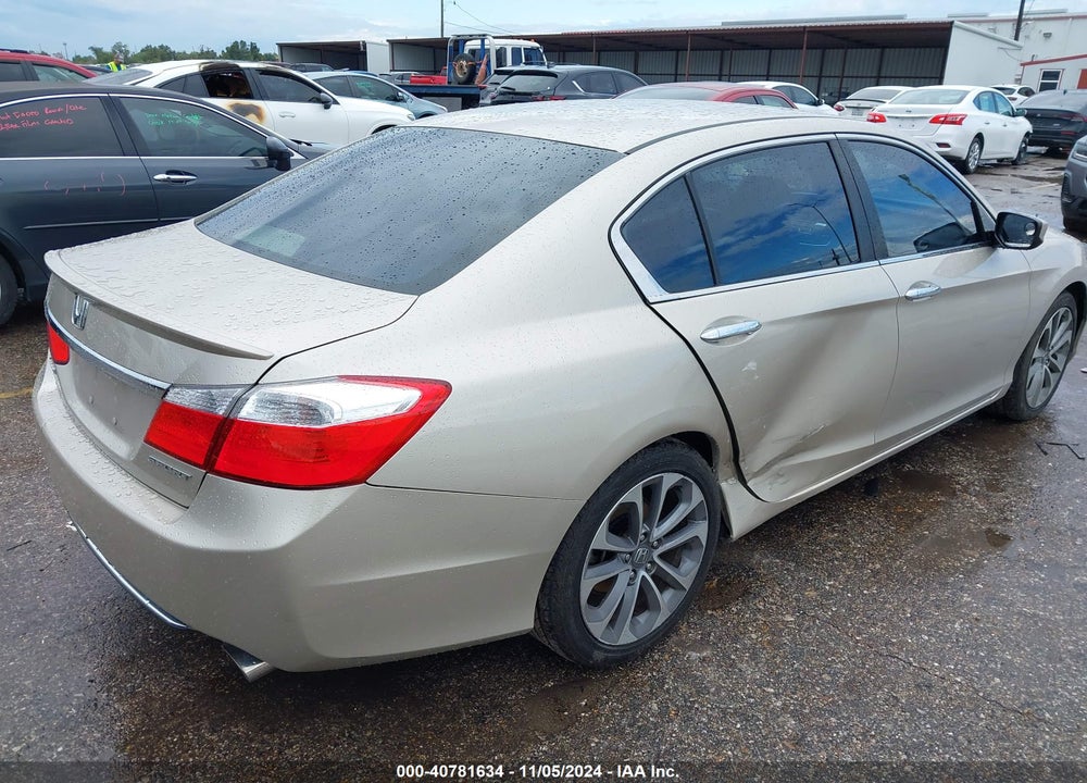 2013 HONDA ACCORD SPORT VIN: 1HGCR2F5XDA267259