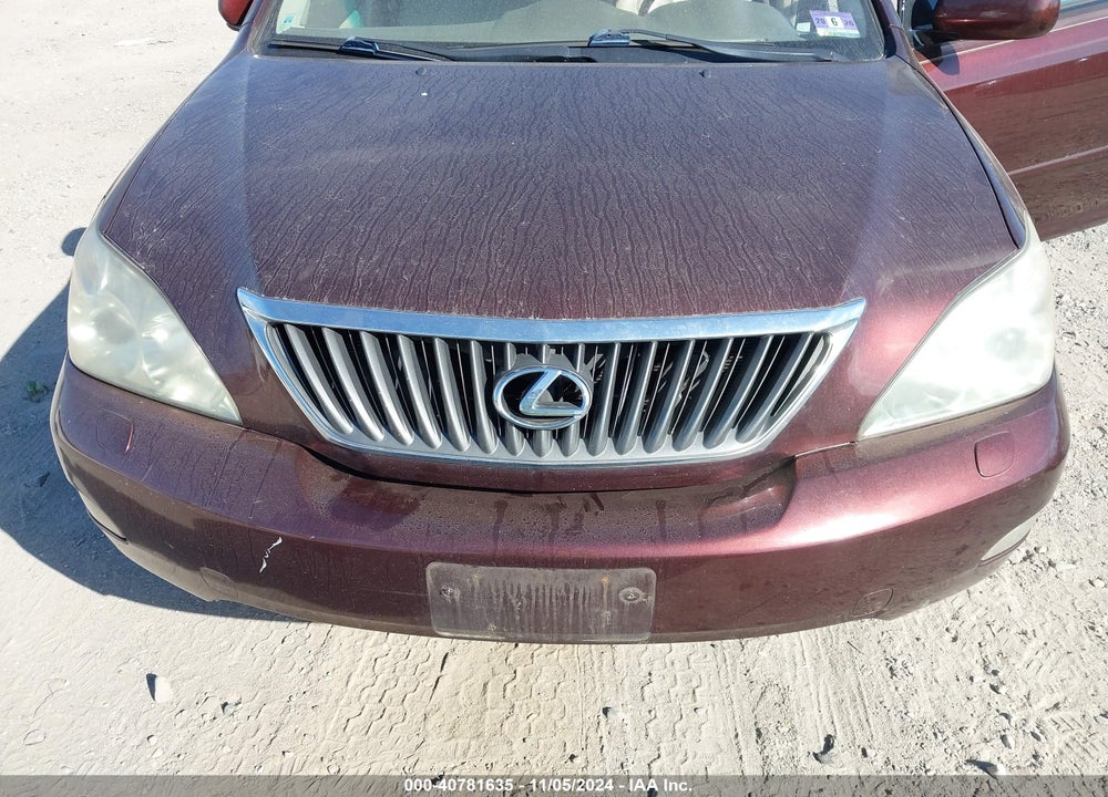 2008 LEXUS RX 350 VIN: JTJHK31U182044487