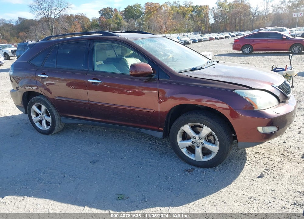 2008 LEXUS RX 350 VIN: JTJHK31U182044487