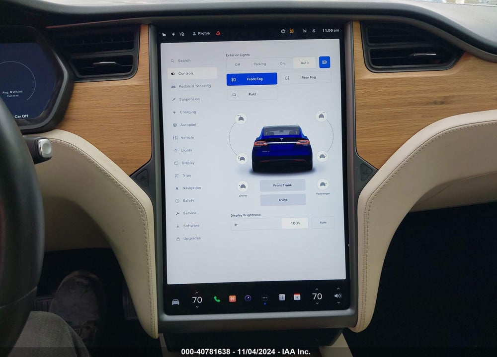 2018 TESLA MODEL X 100D/75D/P100D VIN: 5YJXCDE26JF125904