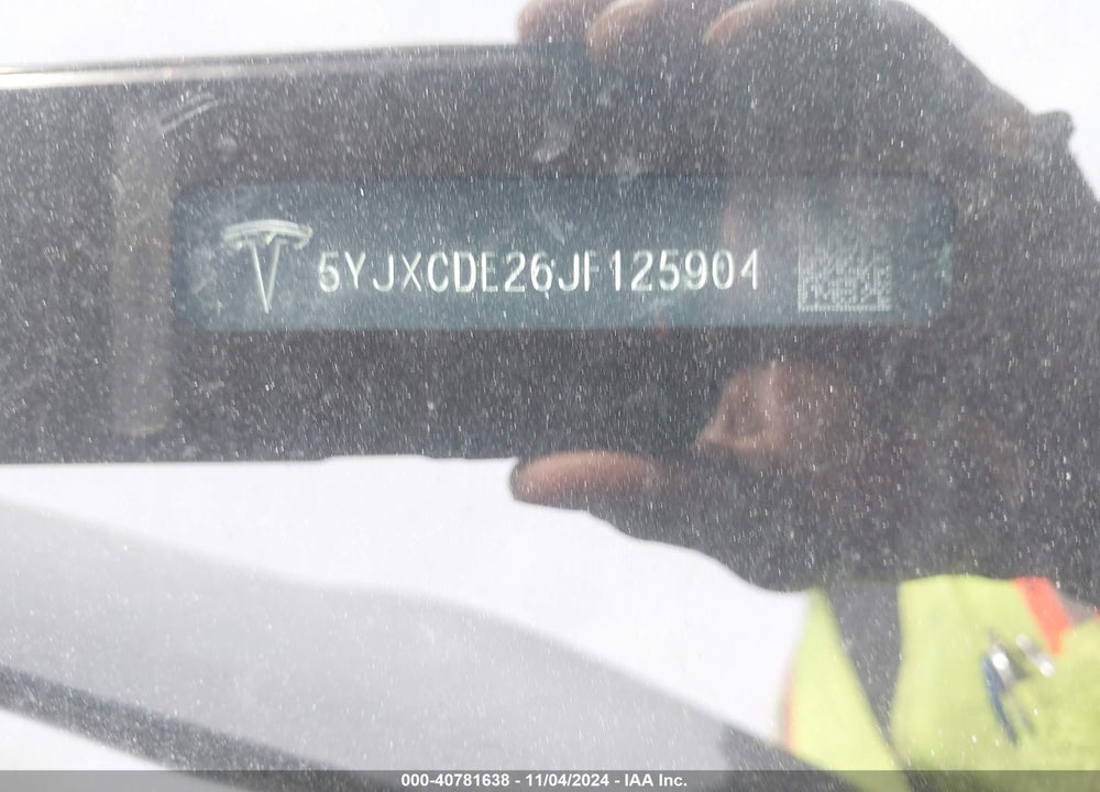 2018 TESLA MODEL X 100D/75D/P100D VIN: 5YJXCDE26JF125904
