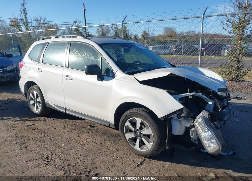 2017 SUBARU FORESTER 2.5I VIN: JF2SJABC3HH579616