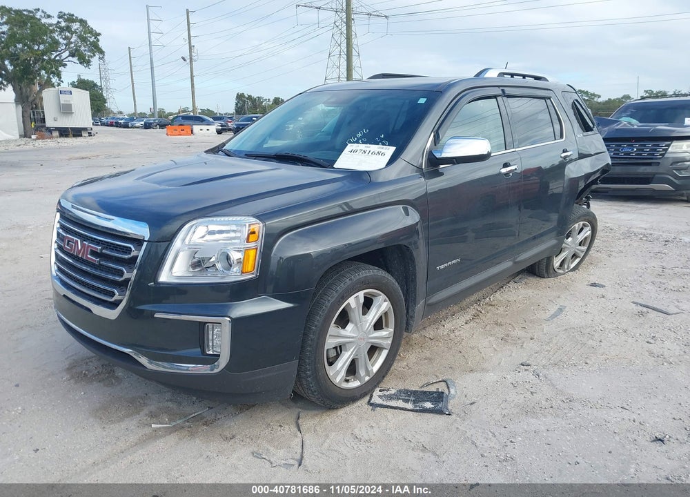 2017 GMC TERRAIN SLT VIN: 2GKFLPE34H6260745
