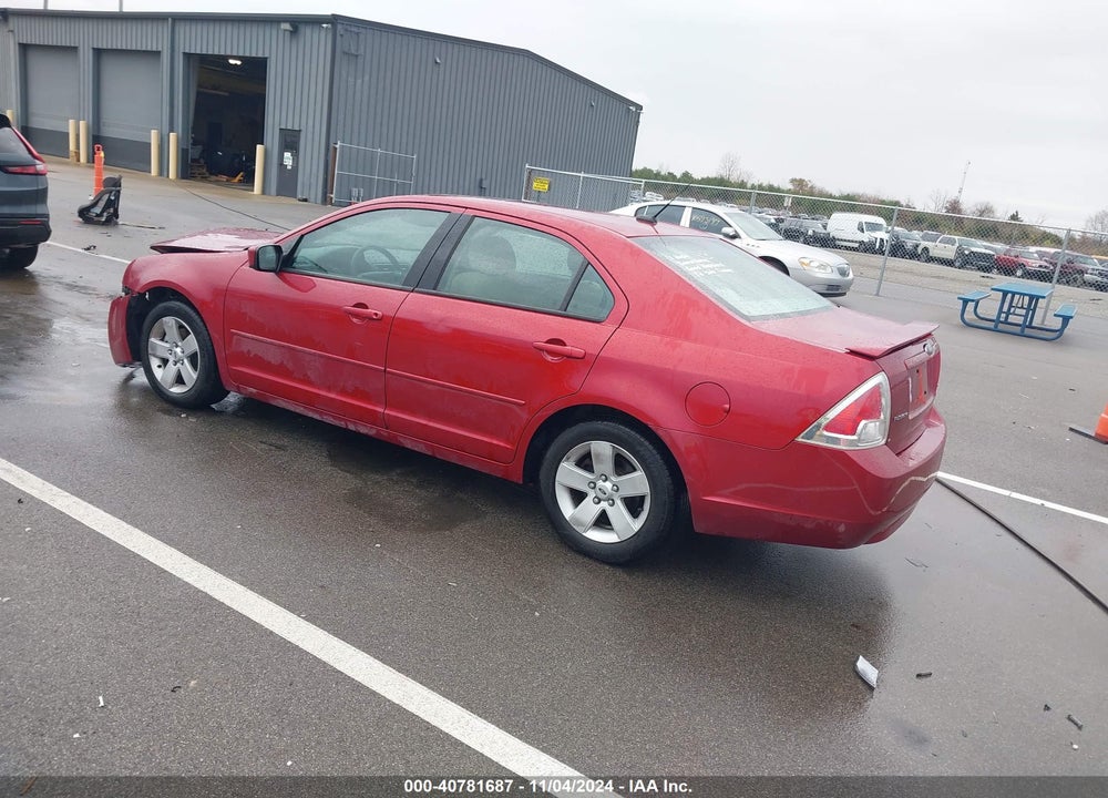 2008 FORD FUSION SE VIN: 3FAHP07Z58R270040