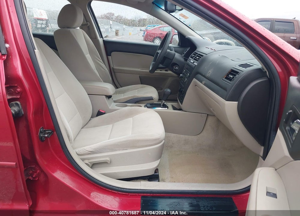 2008 FORD FUSION SE VIN: 3FAHP07Z58R270040