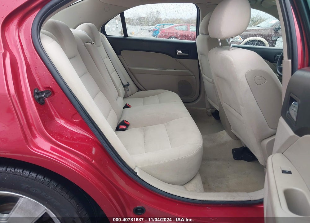 2008 FORD FUSION SE VIN: 3FAHP07Z58R270040