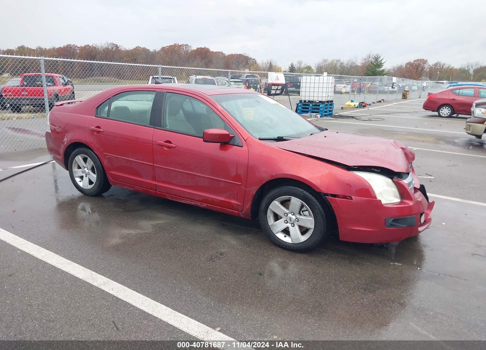 2008 FORD FUSION SE VIN: 3FAHP07Z58R270040