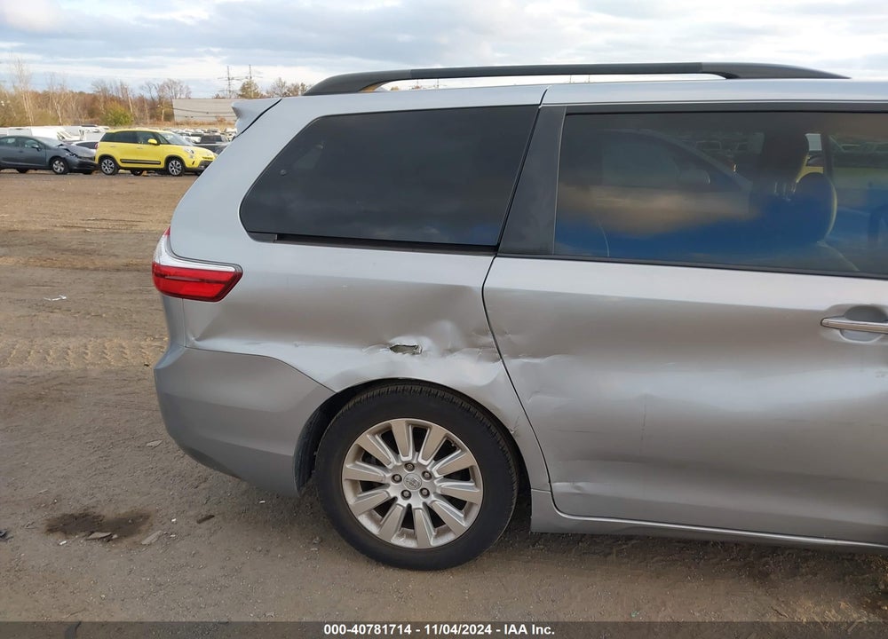 2015 TOYOTA SIENNA LIMITED 7 PASSENGER VIN: 5TDYK3DC4FS658543