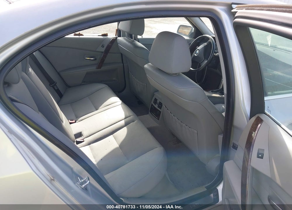 2007 BMW 525I VIN: WBANE53567CW62456