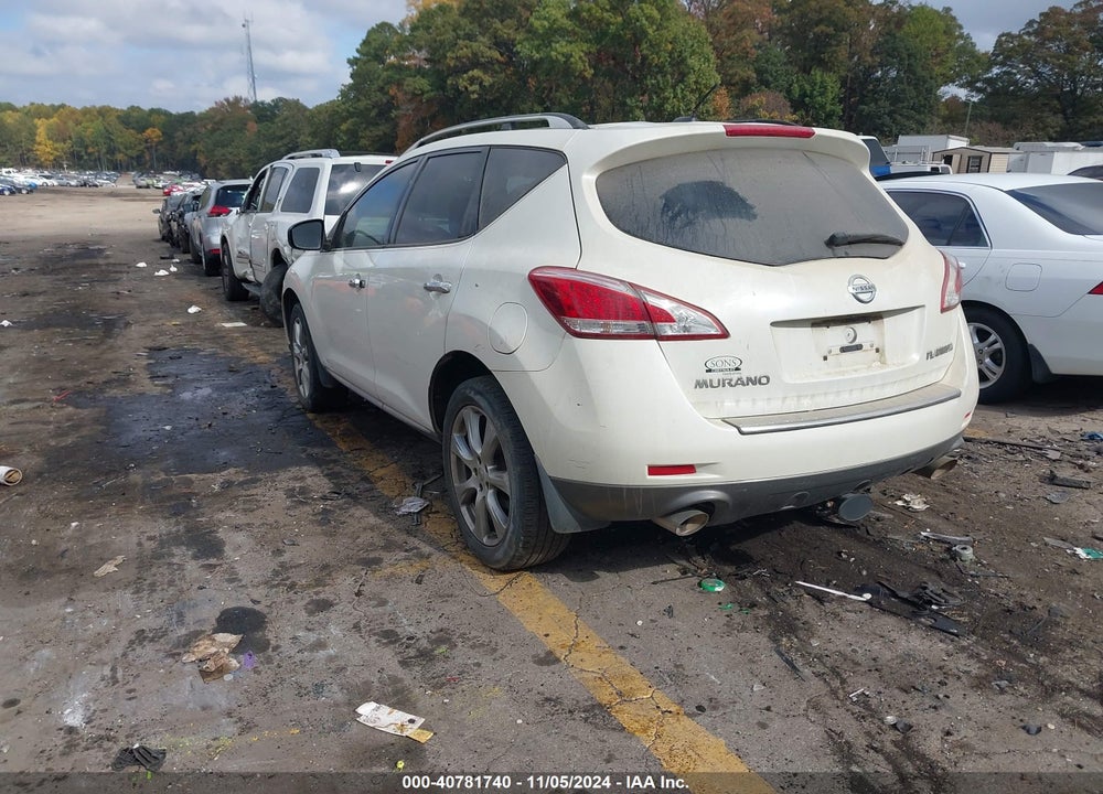 2014 NISSAN MURANO LE VIN: JN8AZ1MU7EW404693