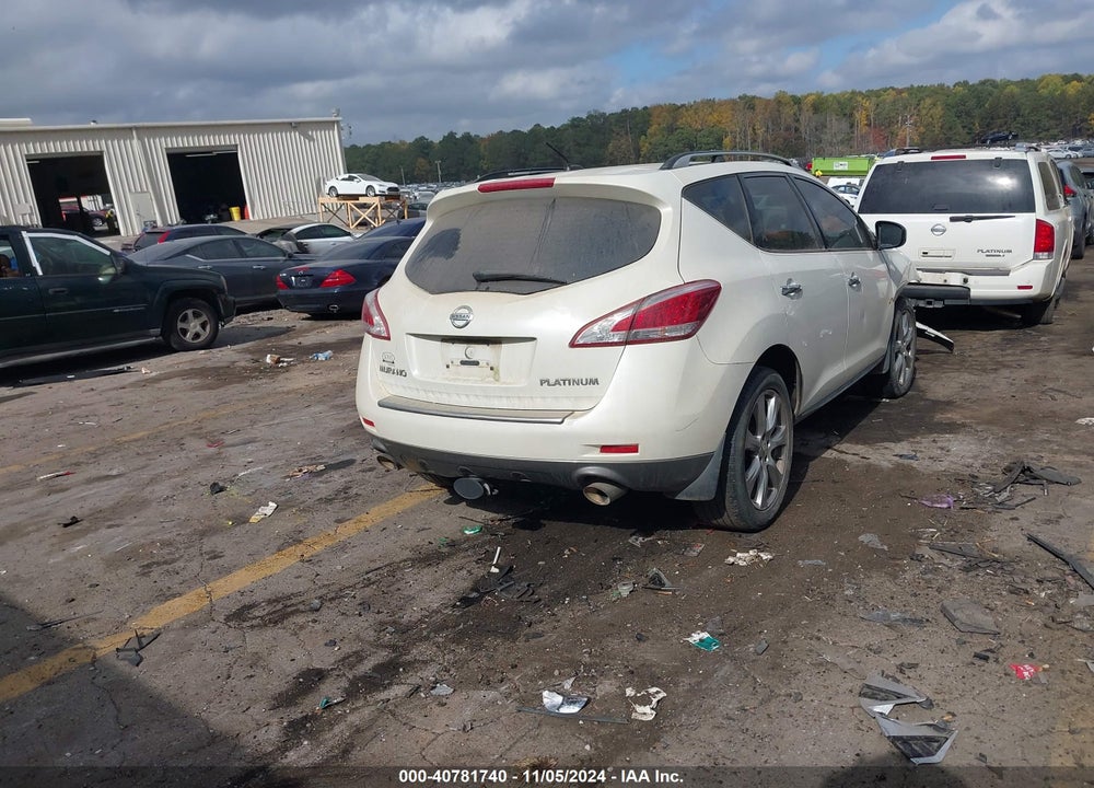 2014 NISSAN MURANO LE VIN: JN8AZ1MU7EW404693