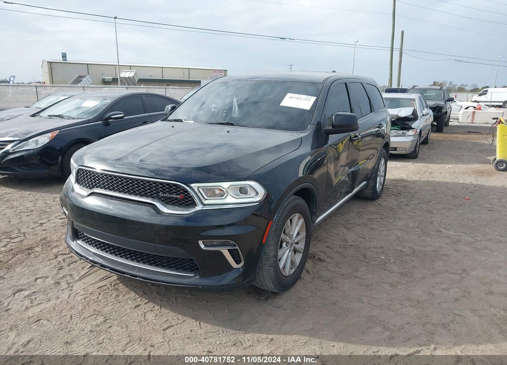 2021 DODGE DURANGO SXT RWD VIN: 1C4RDHAG0MC693131