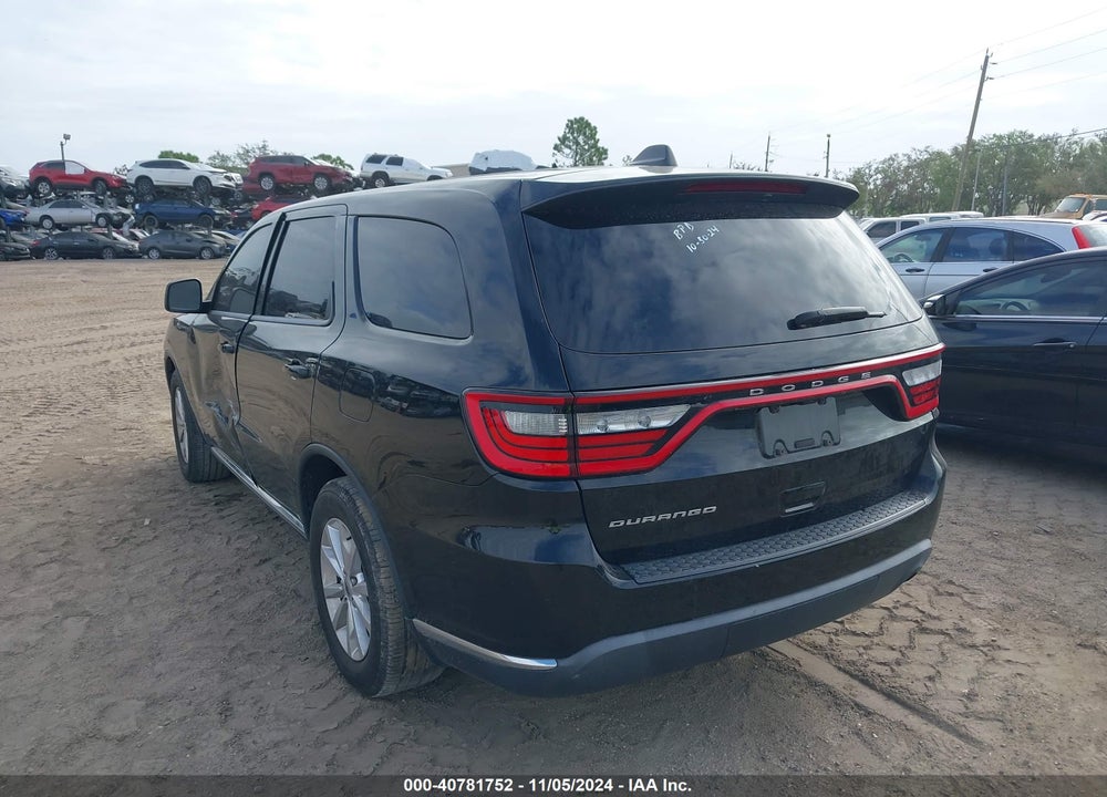 2021 DODGE DURANGO SXT RWD VIN: 1C4RDHAG0MC693131