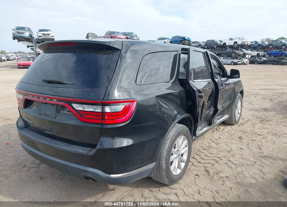 2021 DODGE DURANGO SXT RWD VIN: 1C4RDHAG0MC693131